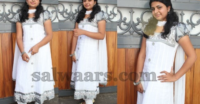 ash colour frock