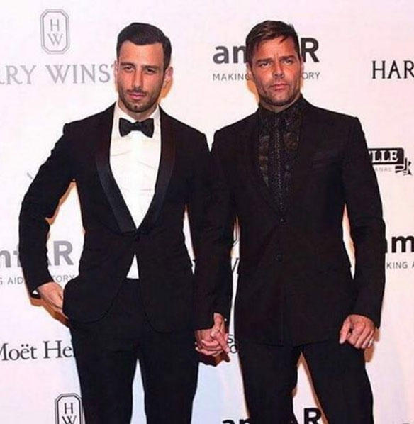 Ricky Martin and Boyfriend Attend Eva Longoria's Wedding - Phil Mphela Blog