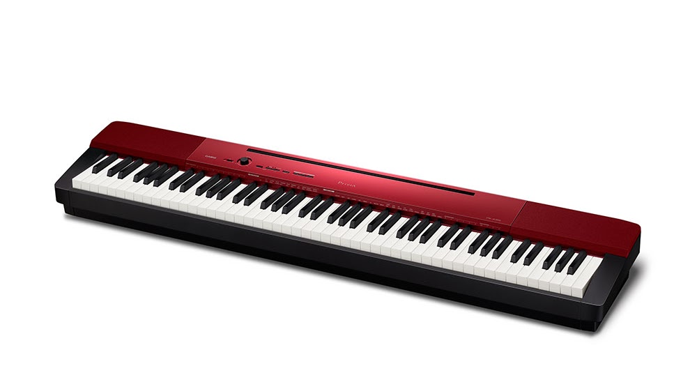 Green Zone Music Studio: CASIO Privia Anniversary PX-A100 (Metallic  Red/Blue)