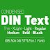 Font Việt hóa - SVN PF Din Text Pro Condensed