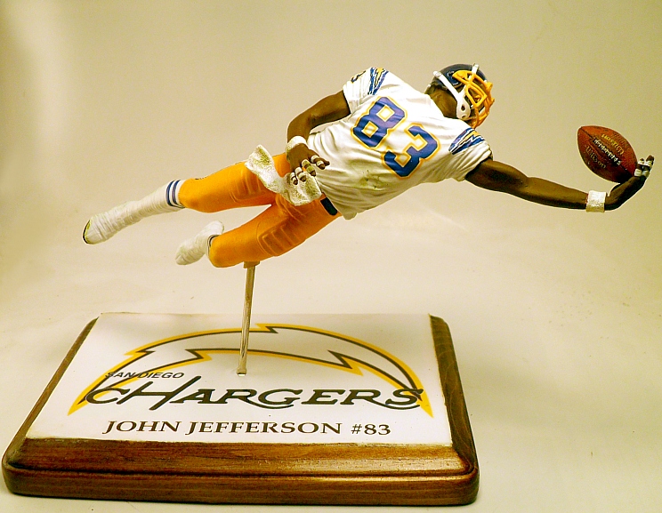 Sports Attic Customs Finished 1980 John Jefferson San Diego Chargers