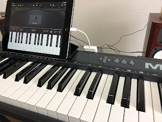 KEYSTATION88とiPad