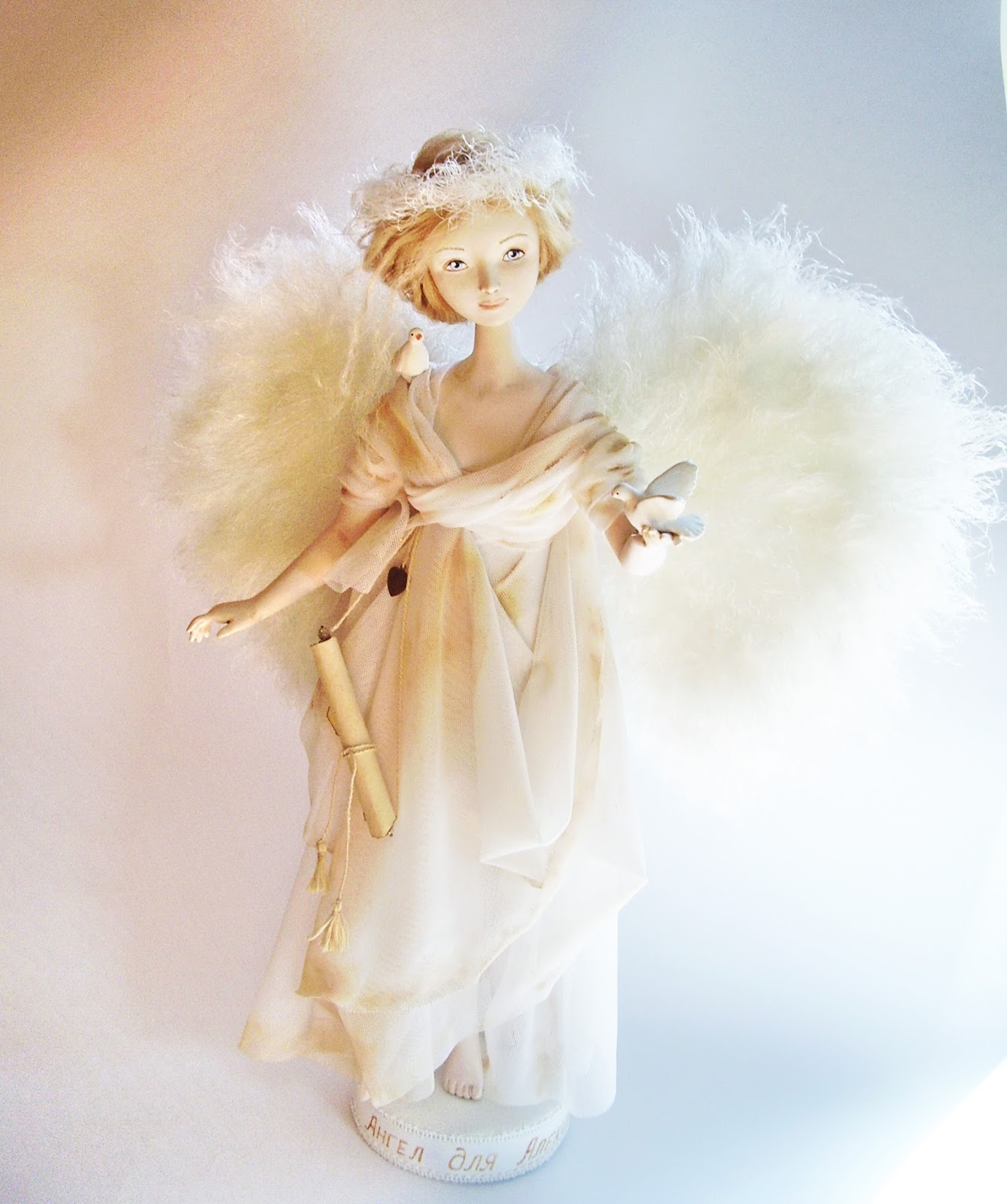 Нежность ангелов. Кукла ангел. Красивые куклы ангелы. Авторская кукла ангел. Авторские куклы ангелы.