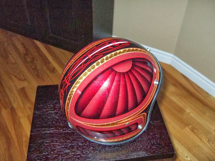 Candy's Hot Rod Supply Custom Brain Buckets