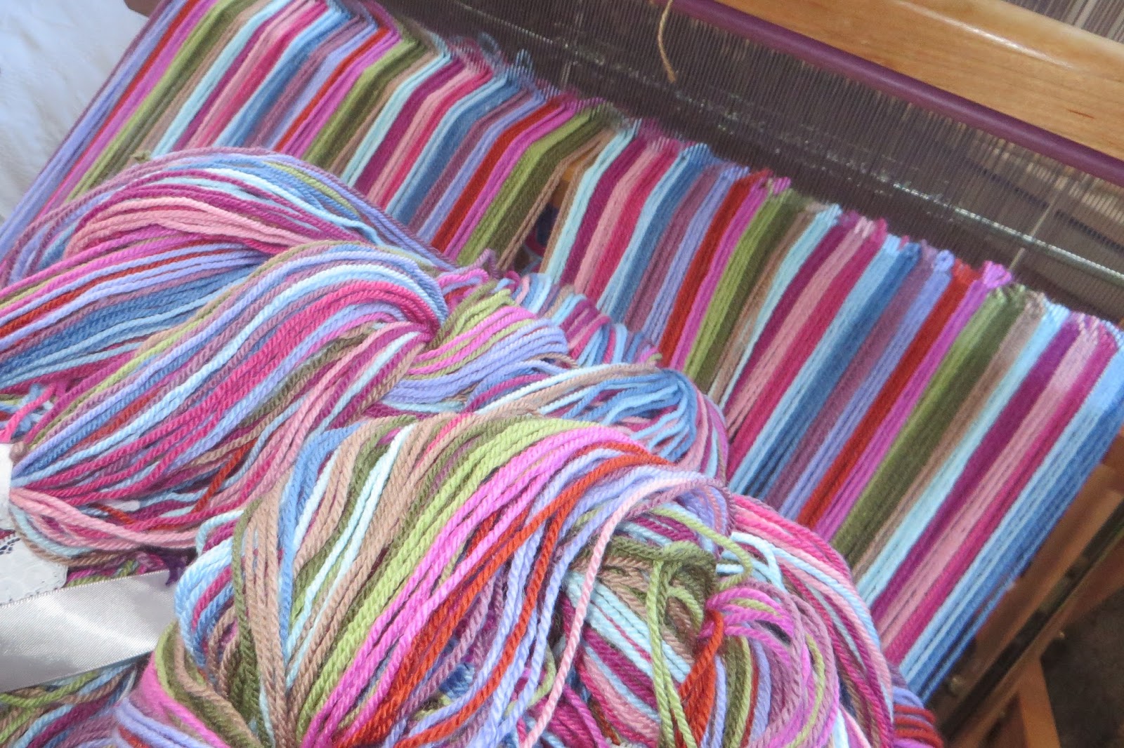 Cast On and Cast Off Weaving Baby Blankets Follow The Process Part 2