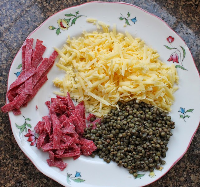 Food Lust People Love Salami Cheddar Lentil Muffins MuffinMonday