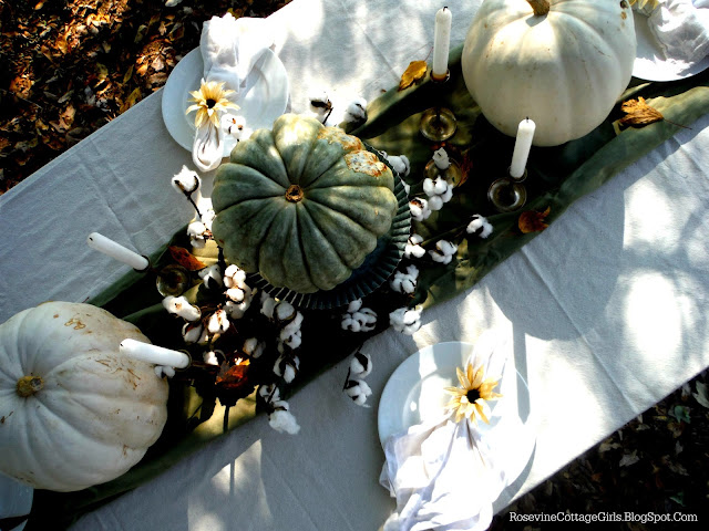Fall, Cottage Style, Tablescape