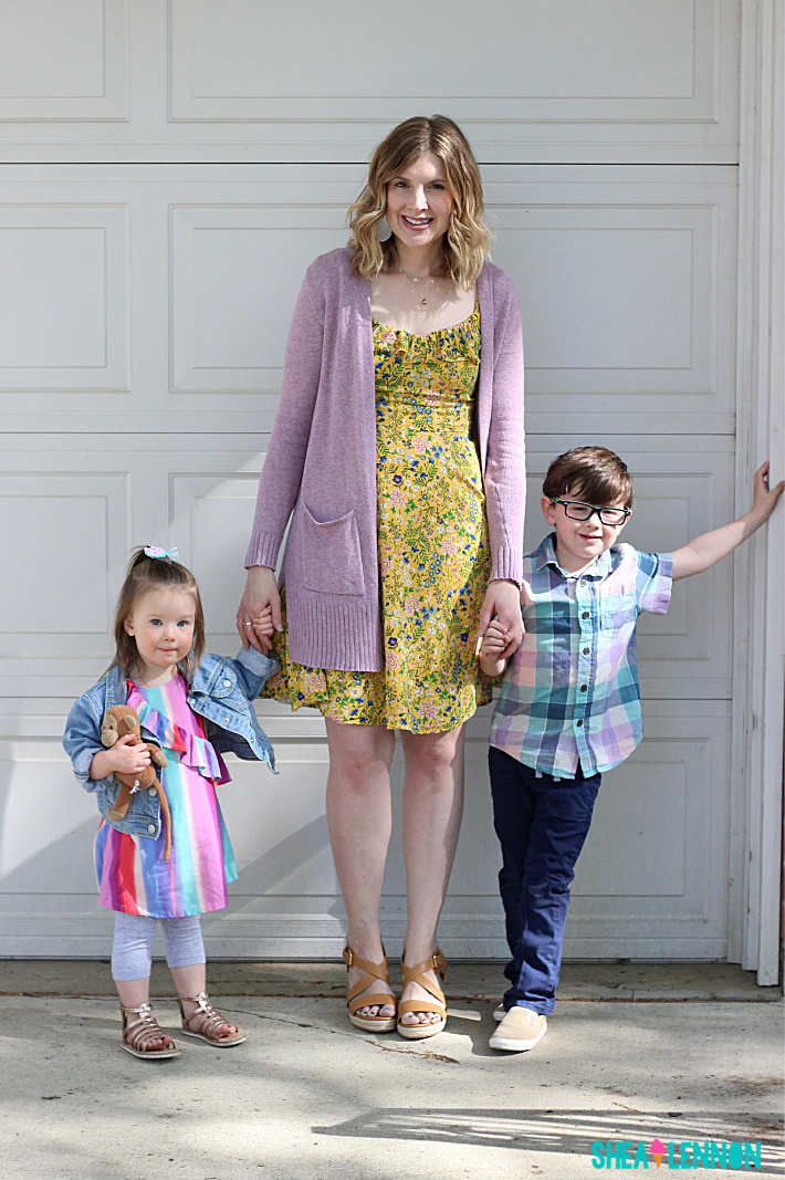Spring family style - pastel plaids and floral | shealennon.com