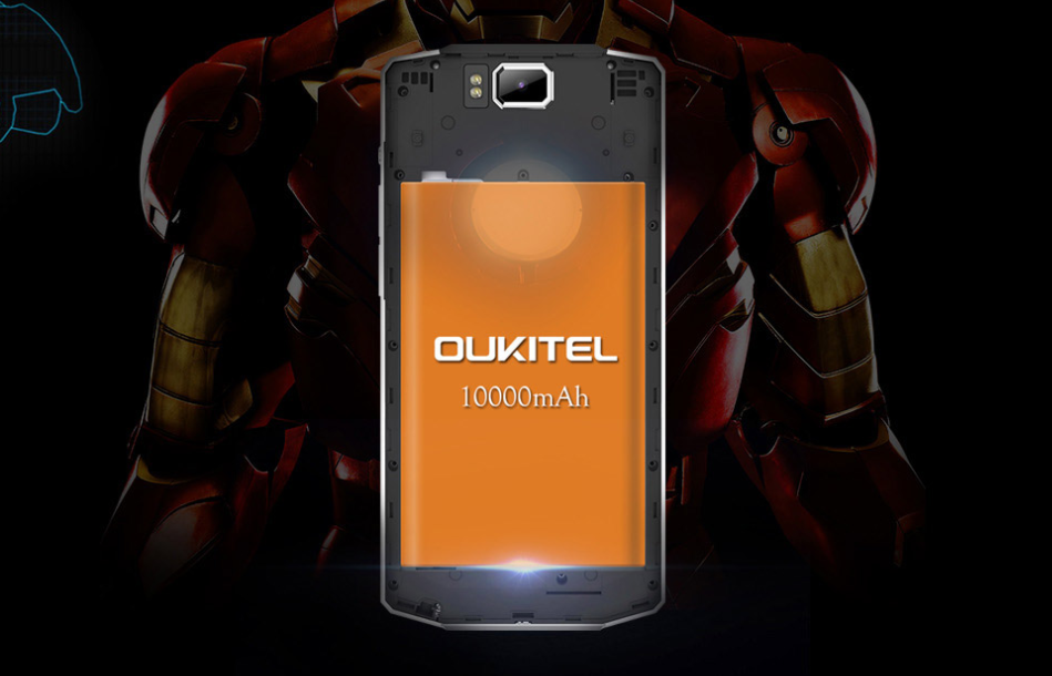 Oukitel K10000 Pro, Android Smartphone with Largest Battery