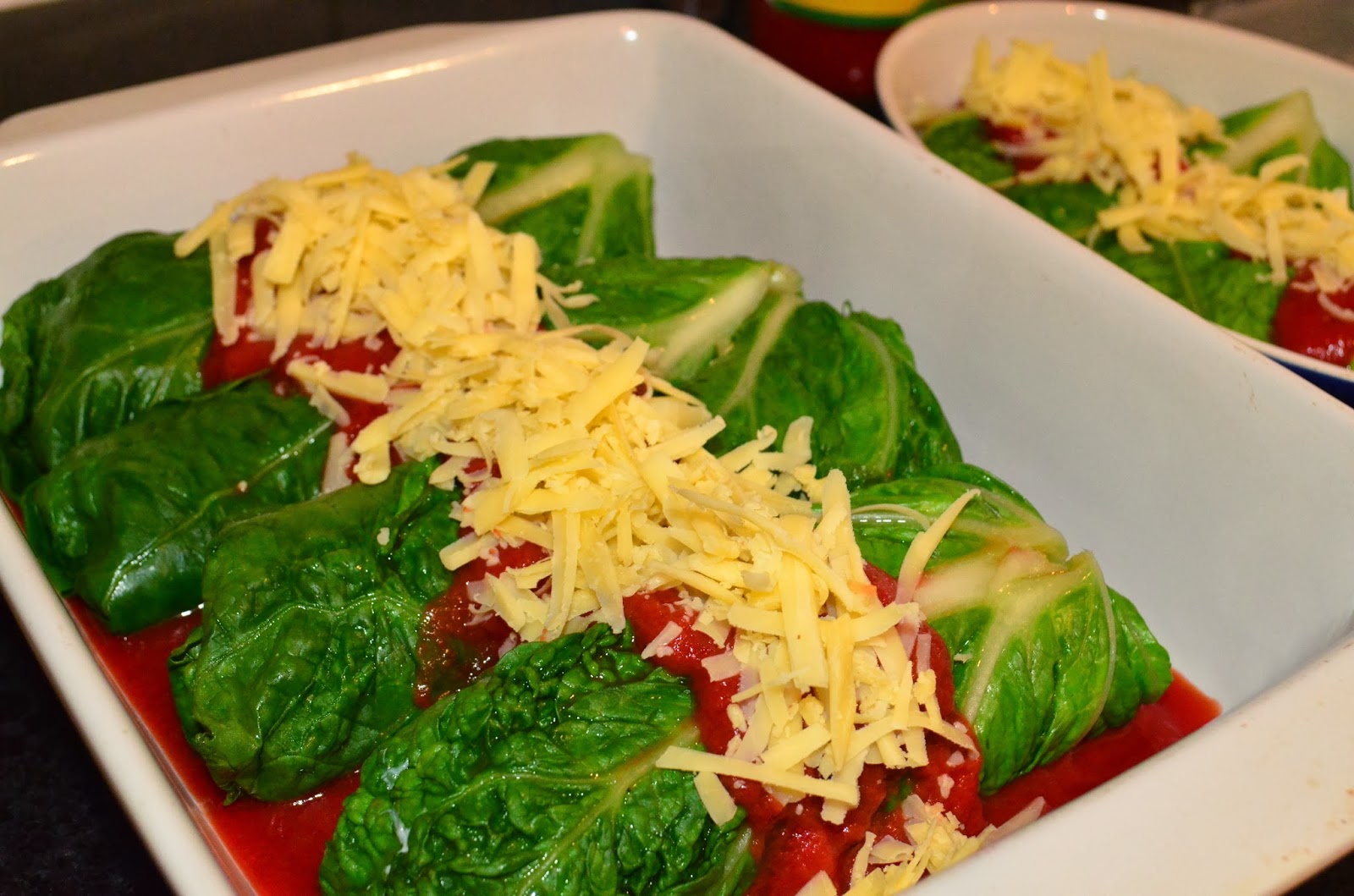 Forever Nutrition Vegetarian stuffed cabbage leaves
