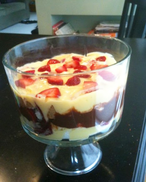 Family.Food.Creativity: FAT FREE Trifle Dessert...Mmmmm