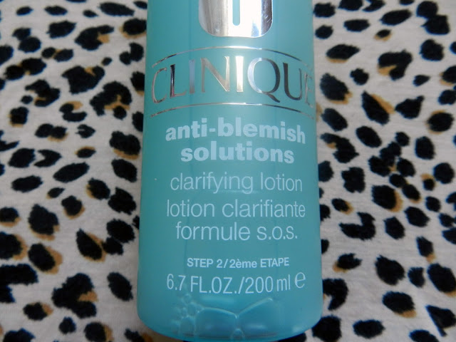 Clinique anti-blemish solutions clarifying lotion step 2