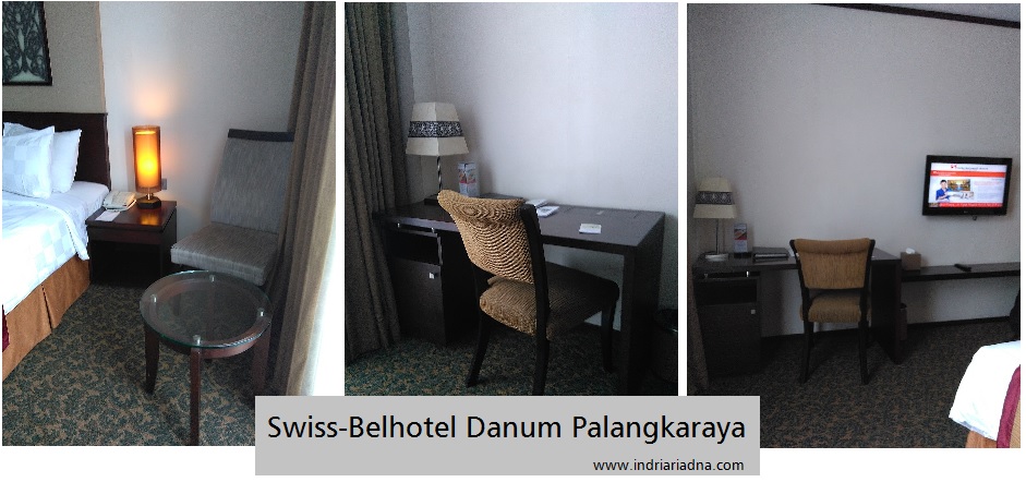 review swiss-belhotel danum palangkaraya area meja kerja dan coffee table