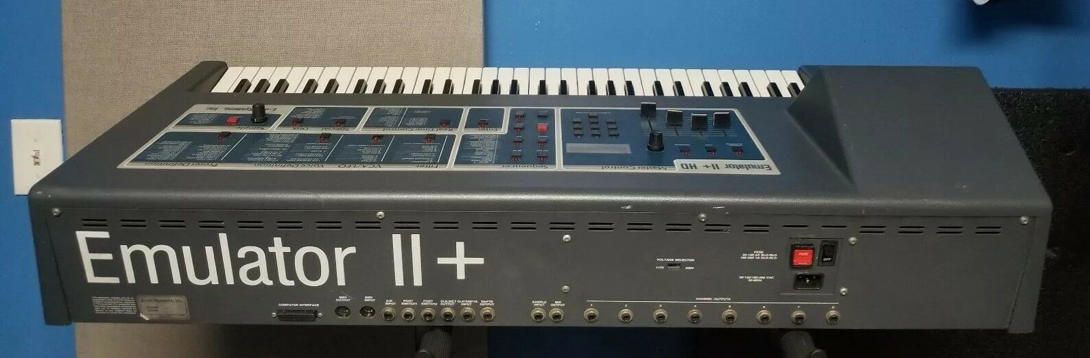 MATRIXSYNTH Emu Emulator II + HD Sampler Synthesizer