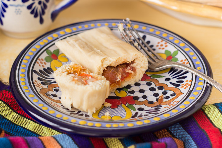 TAMALES DE RAJAS DE CHILE JALAPEÑO CON QUESO Entre Fogones y Artilugios