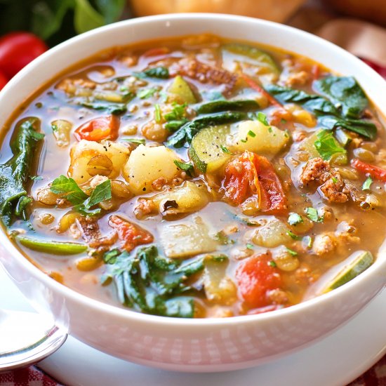 Tuscan Lentil Soup Tuscan Lentil Soup
