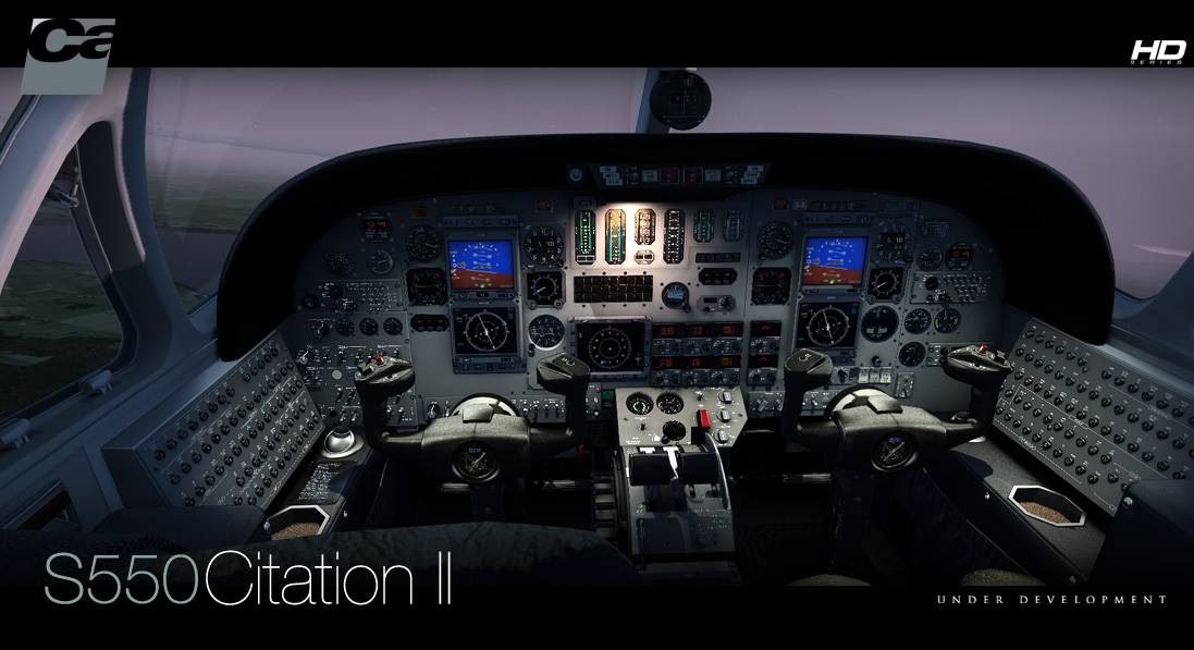CARENADO CITATION II 550 FSXFSX SEP3D V2V4