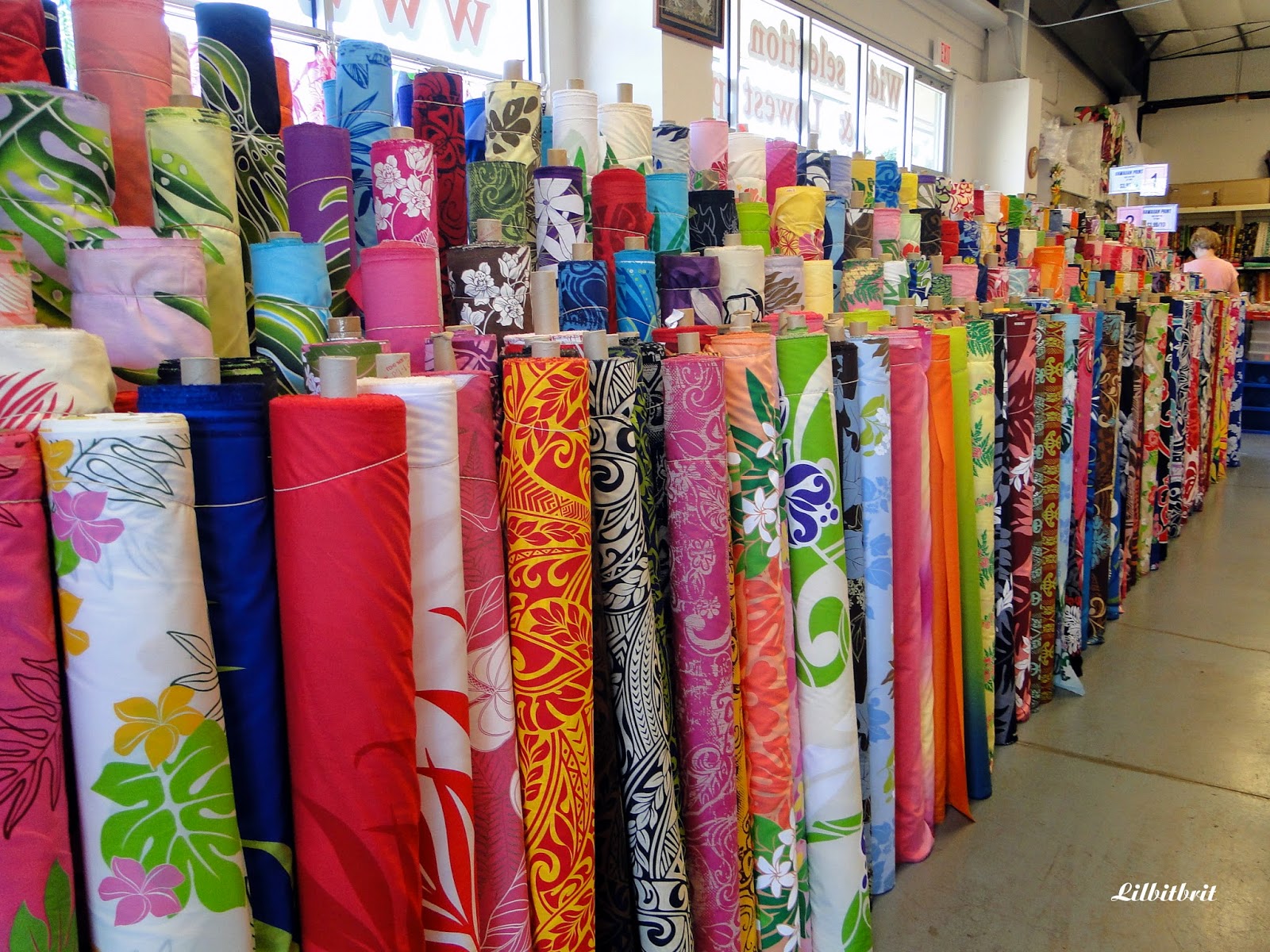 A Little Bit of British from Across The Pond Hawaiian Fabric Mart