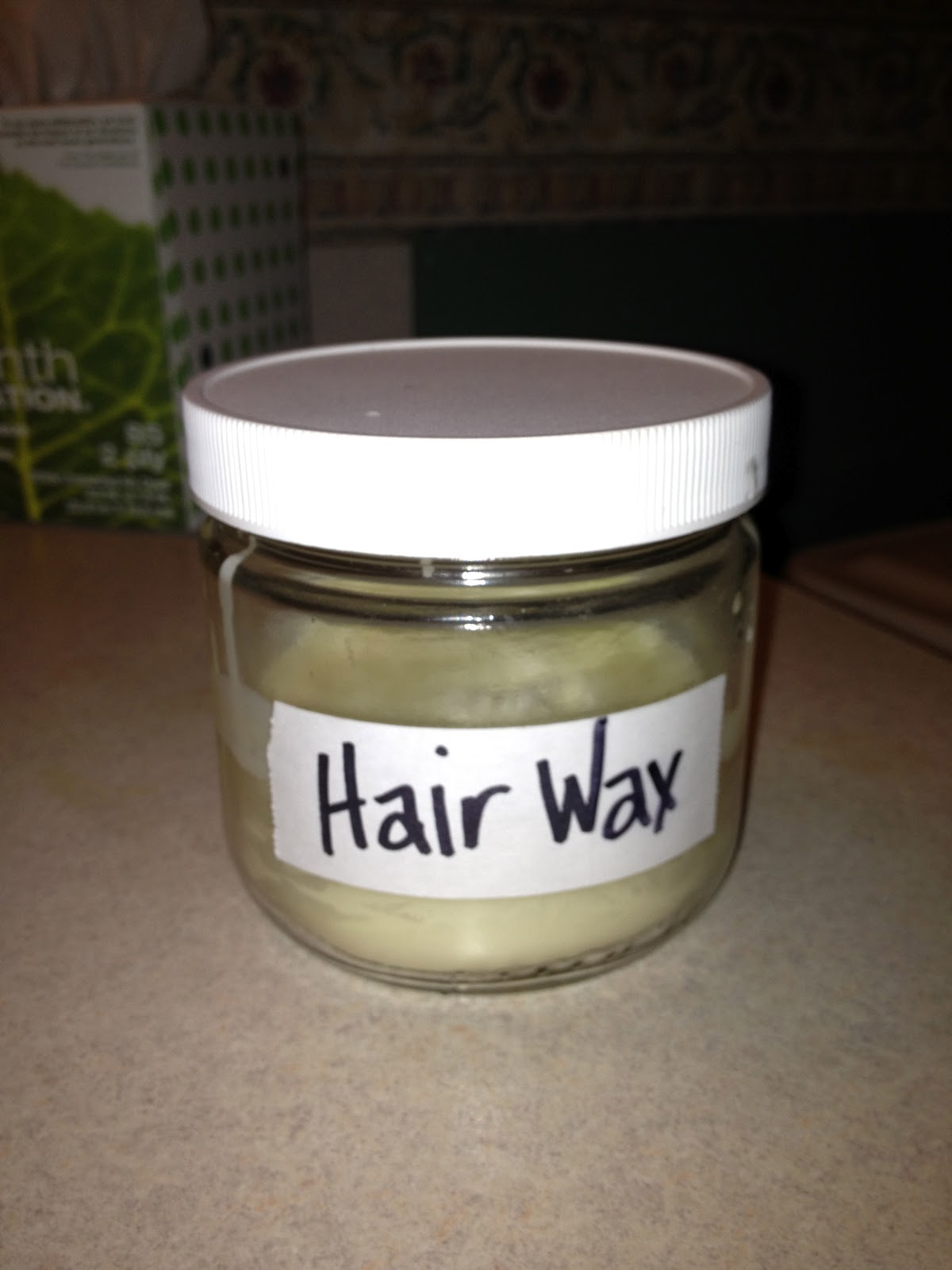 Health Starts in the Kitchen DIY Hair Styling Wax