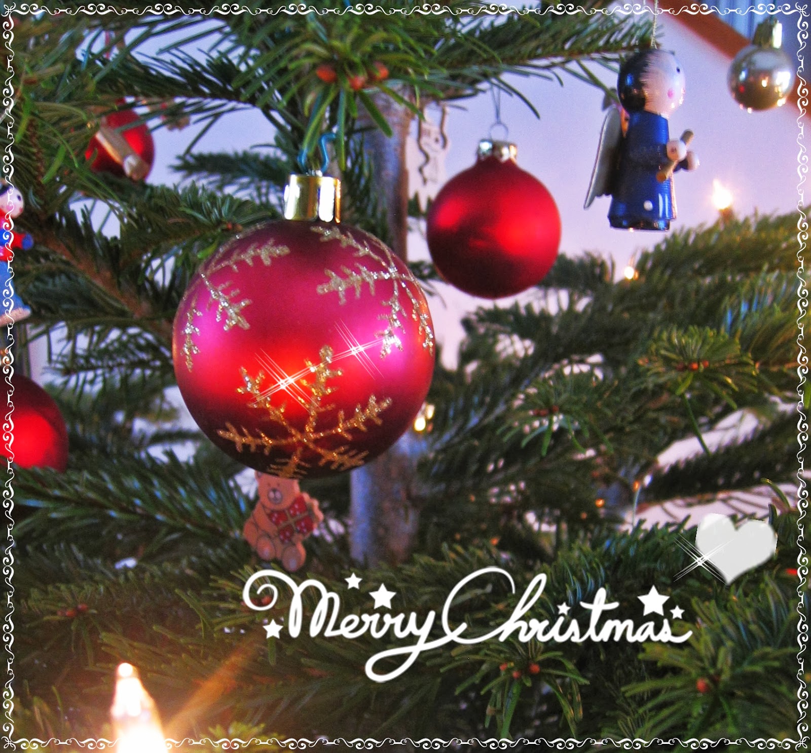 Le Chat Noir: Frohe Weihnachten - Joyeux Noel