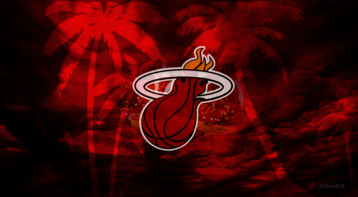 Miami Heat Logo Wallpaper HD   WallpaperSafari