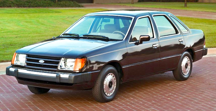 Car Style Critic: The Aerodynamic Ford Tempo and Mercury Topaz