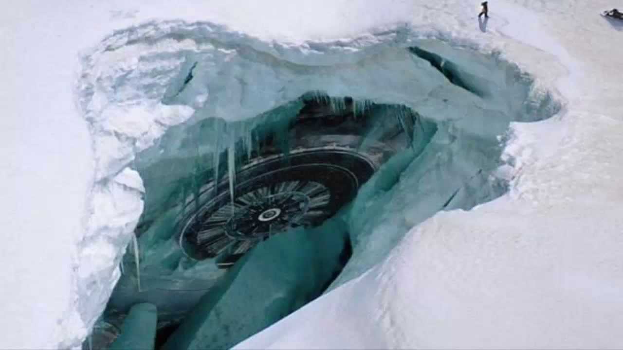 Found a UFO crashed in the ice of Antarctica Found a UFO crashed in the ice of Antarctica
