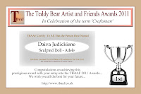 1st place at the TBAAF Artist Awards 2011