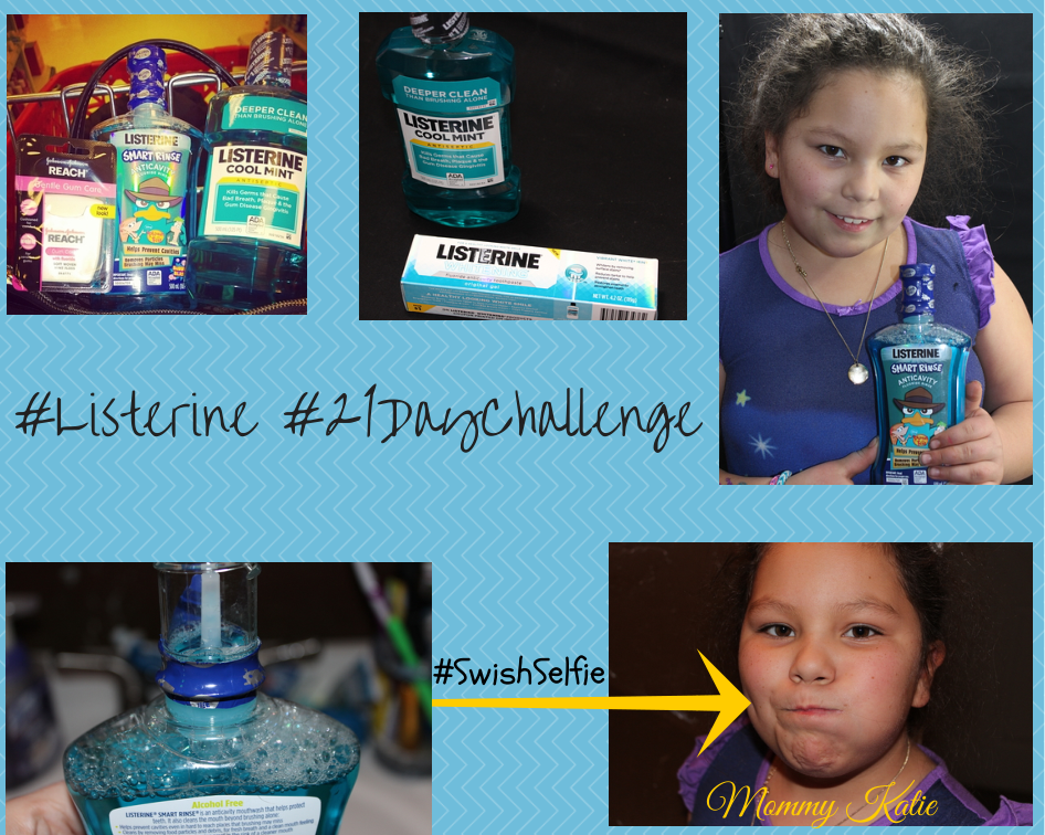 #ad #Listerine Kicking Off Our 21 Day Challenge