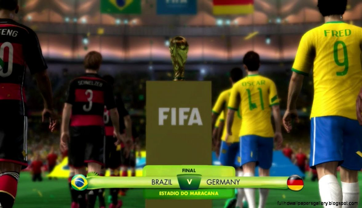 2014 FIFA World Cup Brazil   Brazil vs Germany   HD FULL Gameplay