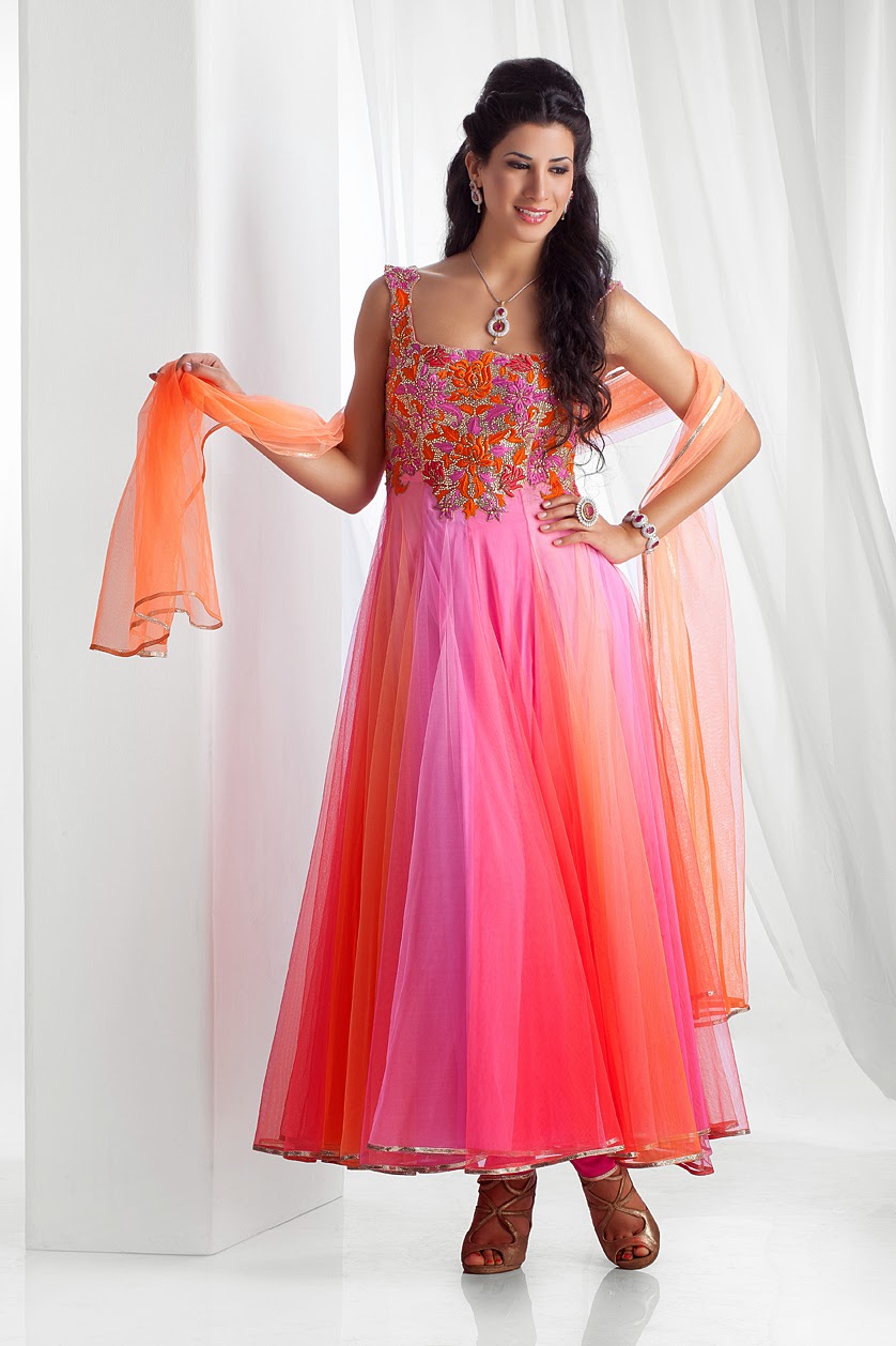 The 2014 Wedding Anarkali Suits Collection Vega Fashion Mom