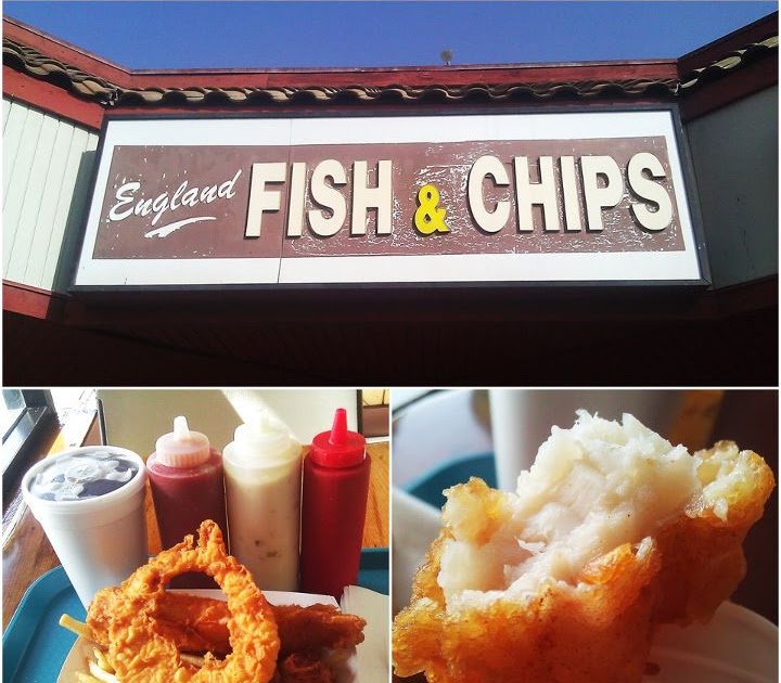 三言兩語難以描述的美國生活，我用美食來紀錄。 南加美食：England Fish & Chips Long Beach, CA