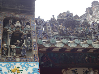 Decoration in the Kun Iam temple