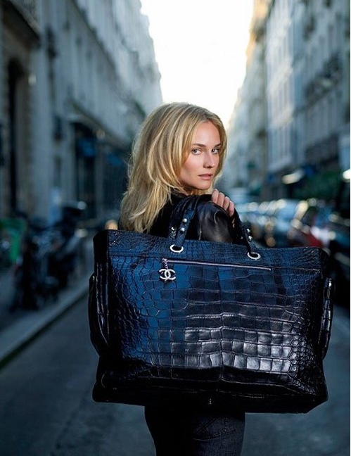 Diane Kruger Chanel Paris-Biarritz Handbags Ad Campaign 2007 – Star Style