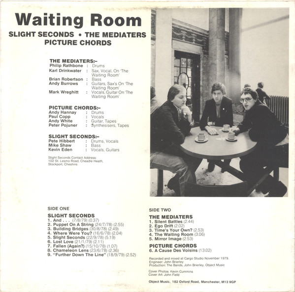 Die Or D I Y Various Artists Waiting Room Object Music Obj 007 1980