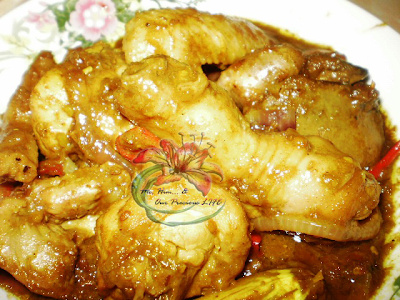 Diary Ummi Hafiey: Ayam masak ungkep my style