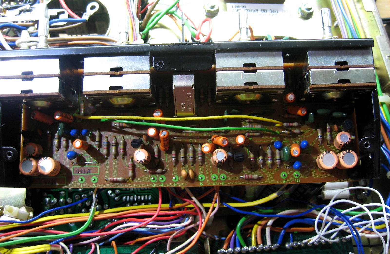 Matt's Vintage Audio Repair Pioneer SX1050 recap and service