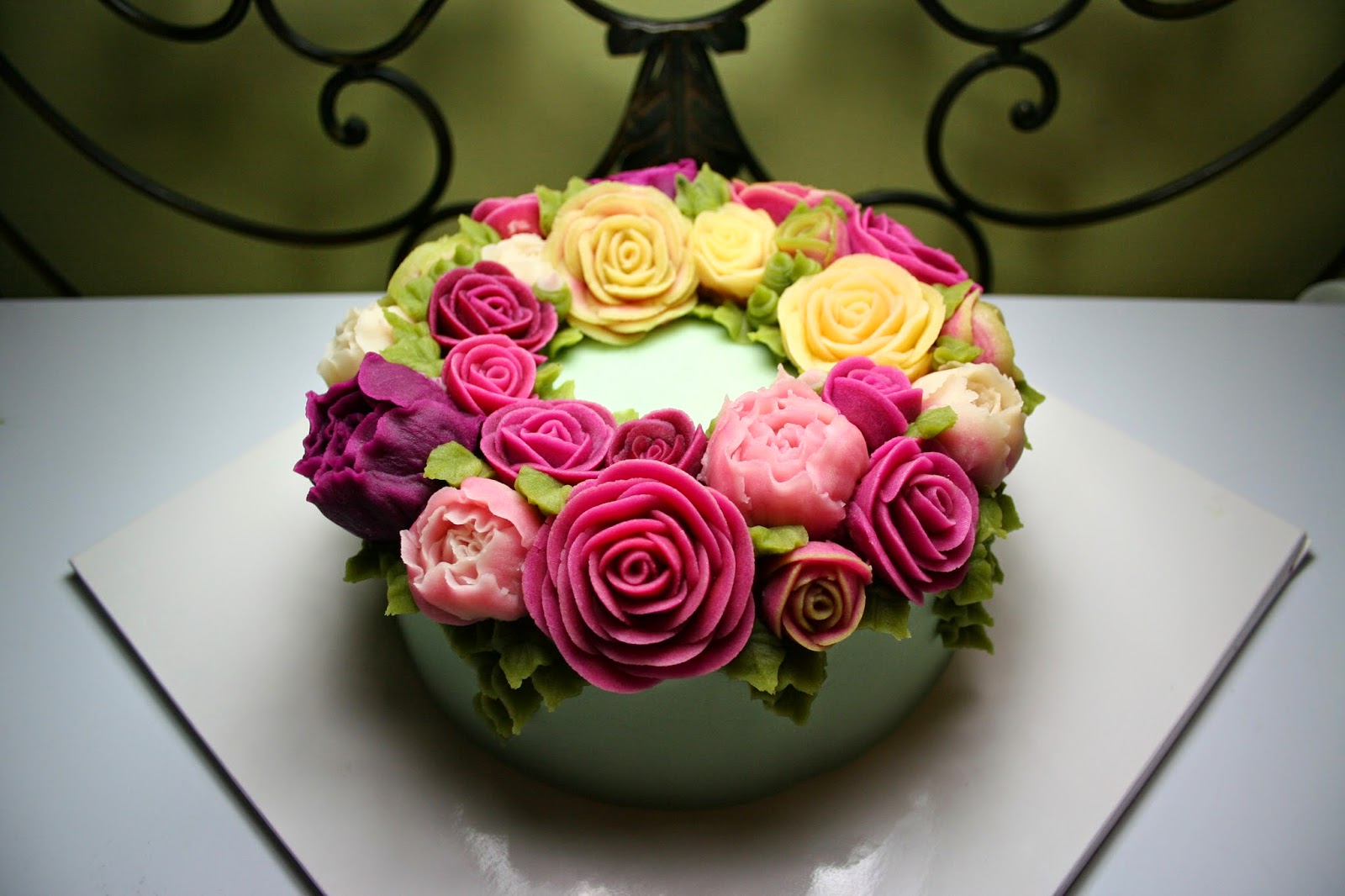 CHLOE CAKE bean paste flower & rice cake