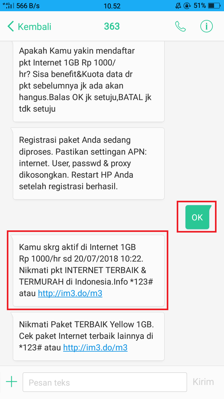 Cara Daftar Paket Yellow 1gb Rp 1000 Indosat Terbaru Blogger Koplo