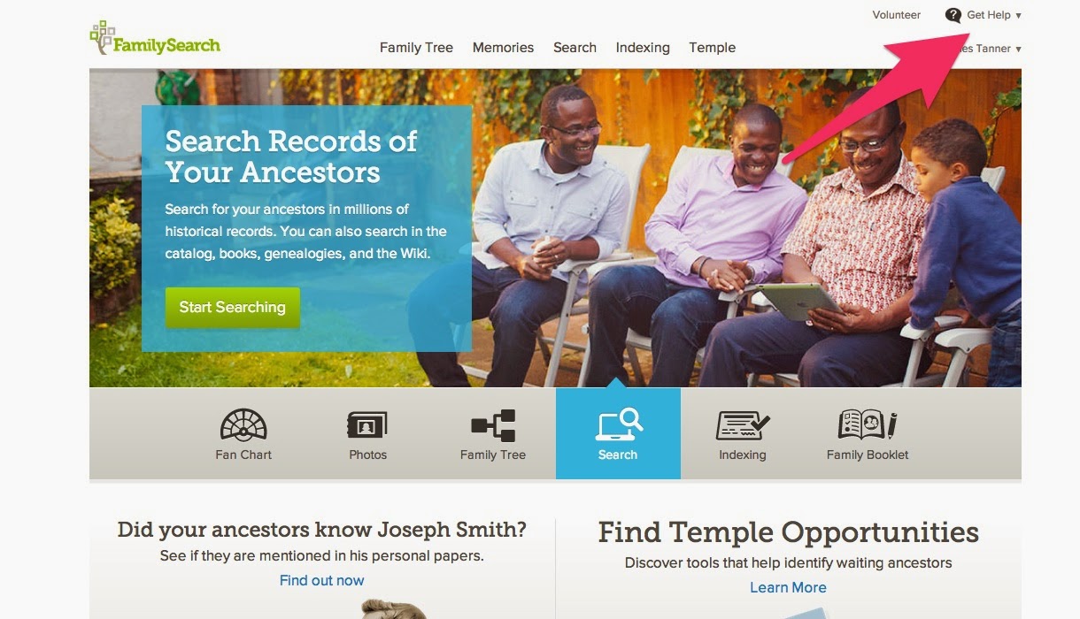 Rejoice, and be exceeding glad... Riverton FamilySearch Library Online