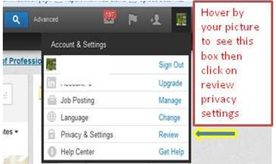 change your privacy settings on LinkedIn, LinkedIn privacy settings, how to change your LinkedIn privacy settings, keep LinkedIn profile changes private,