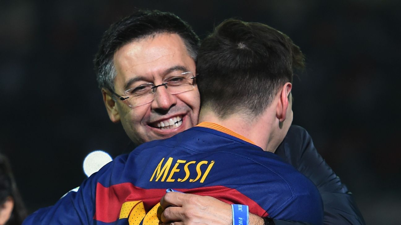 El presidente del Barcelona aseguró que Messi renovará contrato El presidente del Barcelona aseguró que Messi renovará contrato