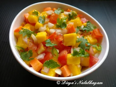Mango salad or mango salsa recipe