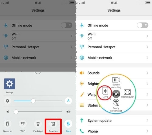 Cara Screenshot di Hp Vivo V5, Vivo V5 Plus dan V4 Lite - Menit info
