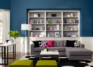 Salas color azul - Colores en Casa