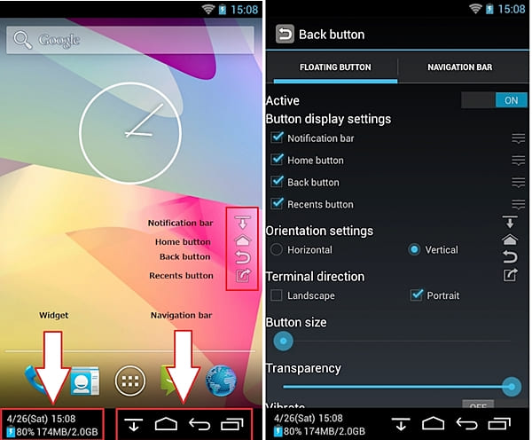 Botão “voltar” para Android – Back Button (sem root)