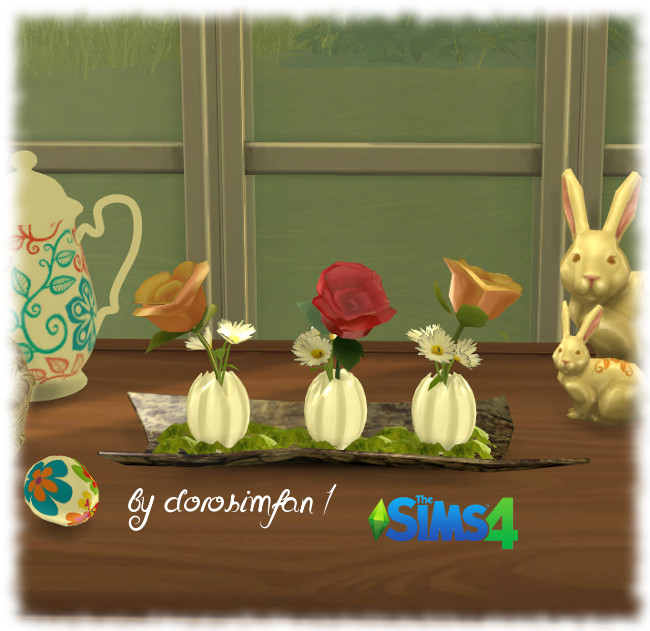 Sims Marktplatz S4 Osterdekoration