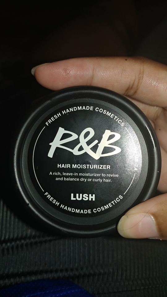Empties Lush's R&B Hair Moisturizer