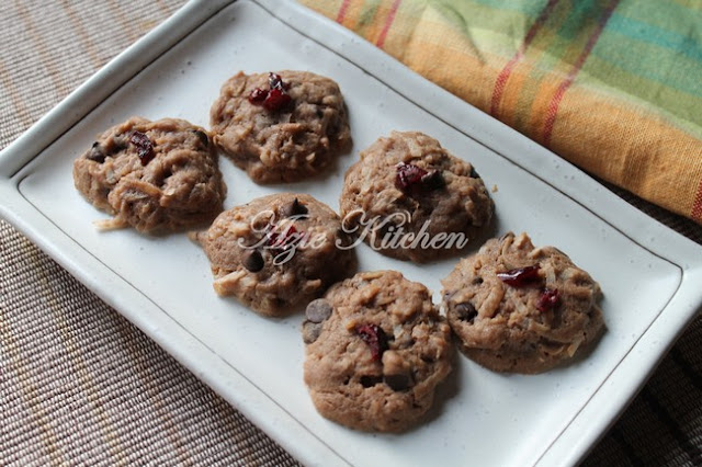 Biskut Coklat Chips Berkelapa Nur Qaseh