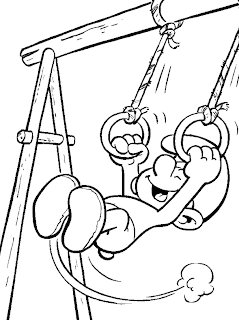 smurfs colouring pages print